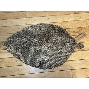 Vintage Seagrass Mat - Placemat Of Vietnamese Handicraft Product 21x12‎